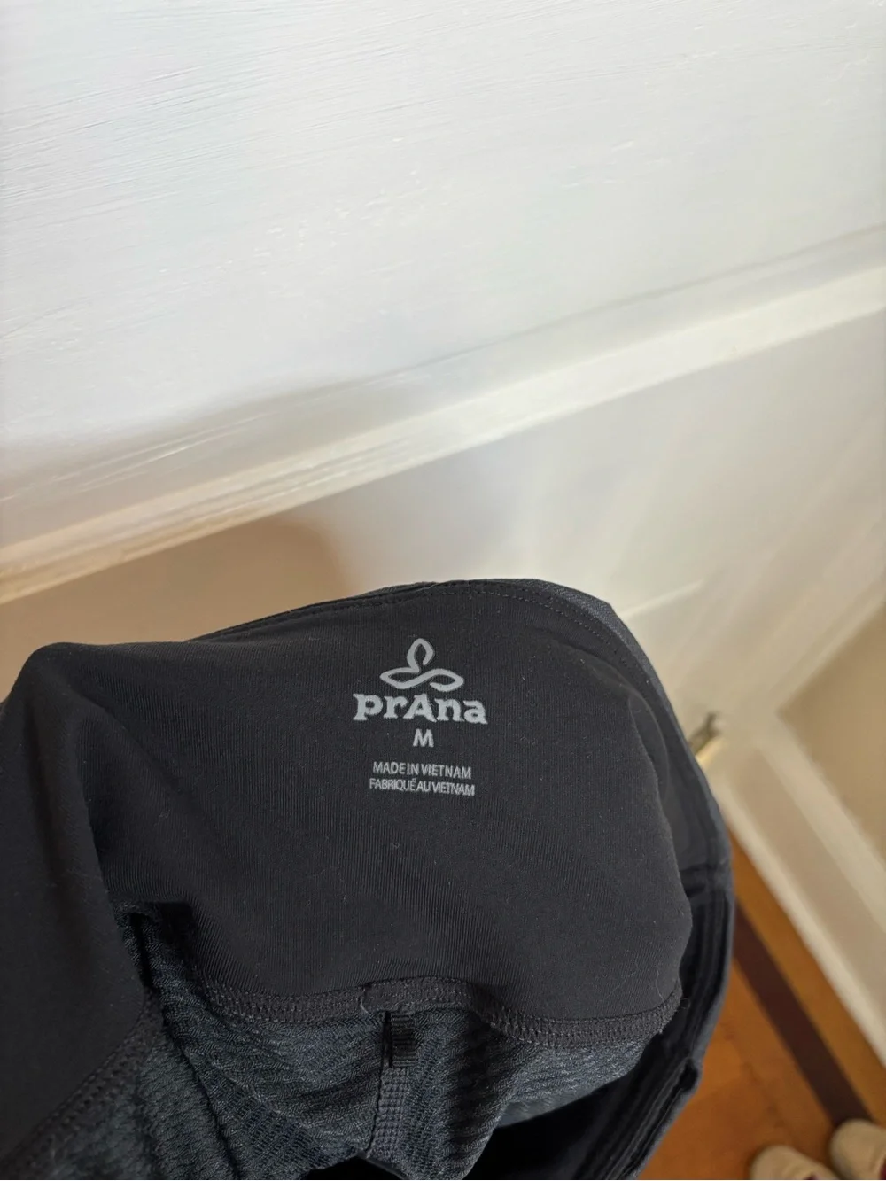 Prana Misty Capri Leggings in Charcoal